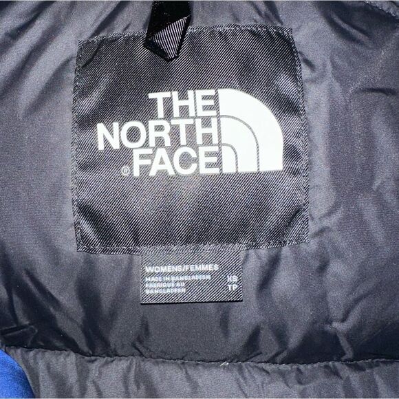 NWT XS The North Face Retro Nuptse 700 Puffer Vest - Summit Navy Blue and Black - Picture 9 of 16